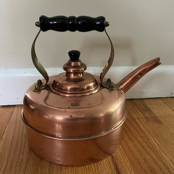 Vintage Accents Solid Copper English Tea Kettle Vintage Poshmark